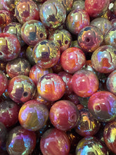 16mm Lavaflow Bicolor UV Beads Pink/Gray-M21